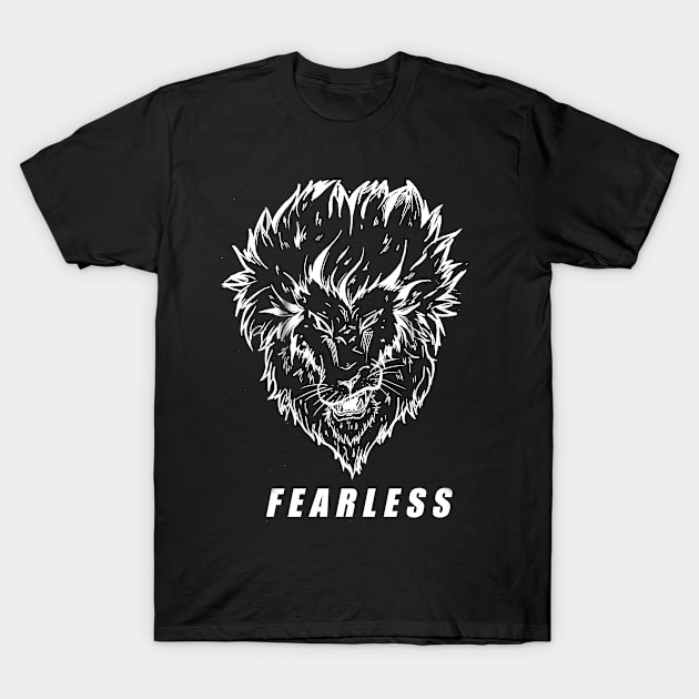 FEARLESS (inverted) T-Shirt by ink_star